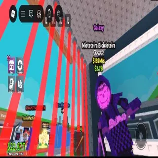 Galaxy Mieteteira Bicicleteira 182M/s - Steal a Brainrot