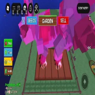 Nightmare Huge Kitsune 60+Kg Max - Grow a Garden Pet