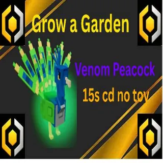 Venom Peacock 15s Cd No Toy - Grow a Garden Pet