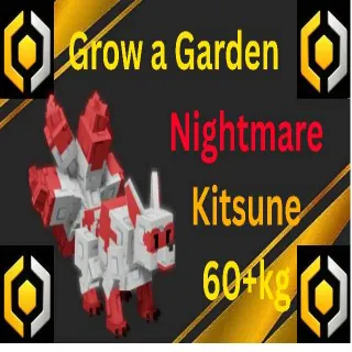 Nightmare Huge Kitsune 60+Kg - Grow a Garden Pet