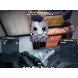 Urban Scout Armor Mask