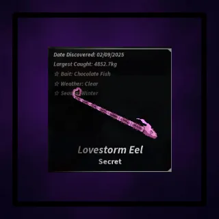 x5 Lovestorm Eel | FISCH