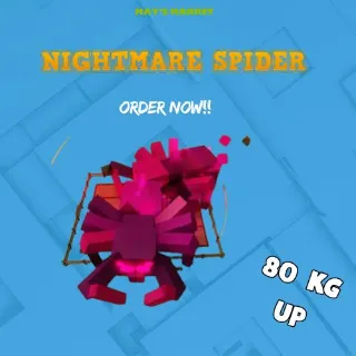 TITAN NIGHTMARE SPIDER 80KG+ I GROW A GARDEN