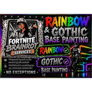 Gothic And Rainbow Base Paint 