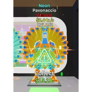 Neon Pavonaccio Steal The Brainrot 
