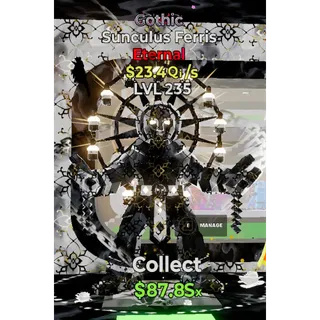 Sunculus Ferris Gothic $23.4Qi/s