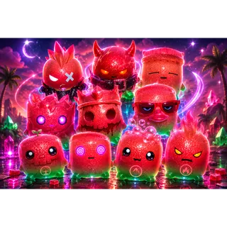10 Gummy Sprites INDEX ONLY LEVEL 5