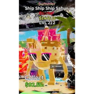 Summer Ship Ship Ship Sahur