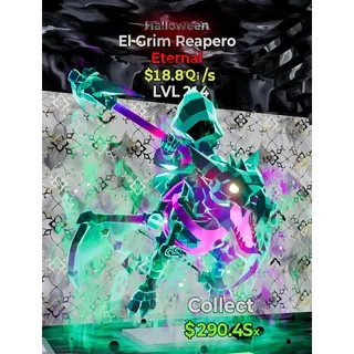 Fortnite El-Grim Reapero Maxed $46.1Qi/s