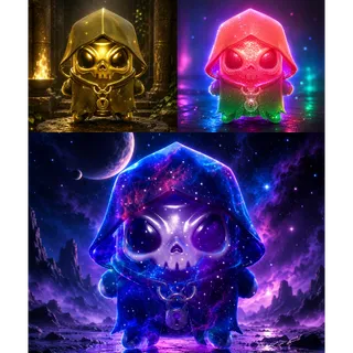 All 3 Grim Sprites 