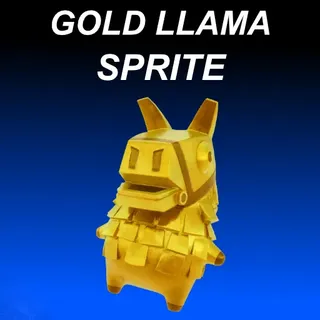 Gold Lootin Llama Sprite 