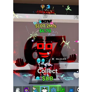 Fortnite Steal The Brainrot 67 RARE