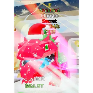 Christmas Klombo Very Rare 