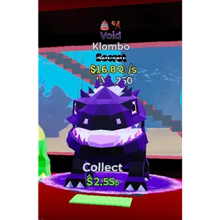RARE 1/1 Void KLOMBO OFFER GOOD 
