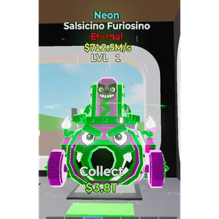 Steal The Brainrot Neon Salsicino 