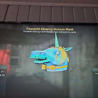 Glowing Unicorn Mask