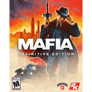 Mafia: Definitive Edition - Steam PC [Online Game Code]