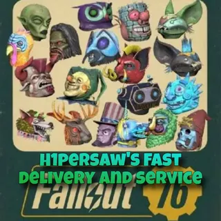 Full set of Glowing mask