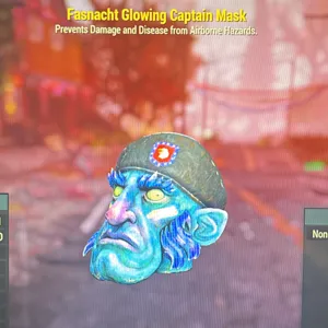 Glowing Captain Mask