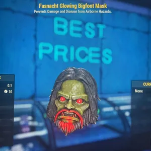 Glowing Bigfoot Mask