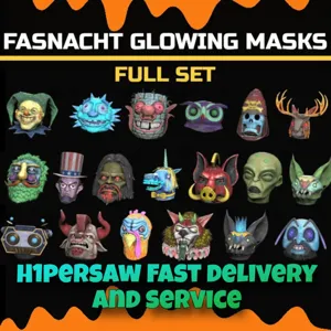 Full set of Glowing mask