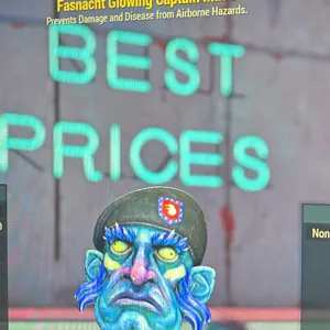 Glowing Captain mask