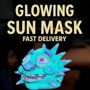 Glowing Sun Mask