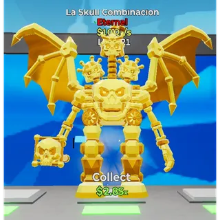 FORTNITE STEAL A BRAINROT LA SKULL COMBINACION