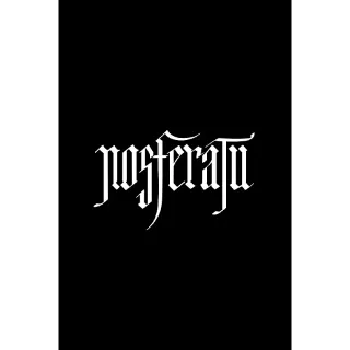 Nosferatu HD/MA Ports 🍿