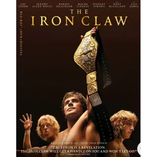 The Iron Claw HD/Vudu Only No Port 