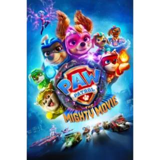 PAW Patrol: The Mighty Movie HD/Vudu or 4K/Itunes