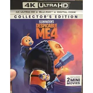 Despicable ME 4 4K/MA Ports