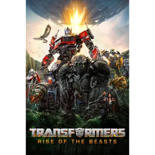 Transformers: Rise of the Beasts HD/Vudu or 4K/Itunes
