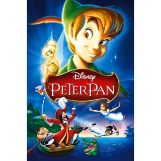 Peter Pan Anniversary Edition HD/MA Full Code Ports