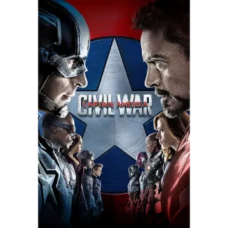 Captain America: Civil War HD/MA Ports 