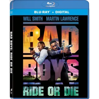 Bad Boys Ride or Die HD/MA Ports