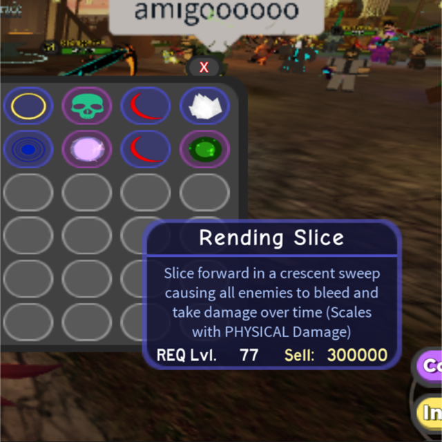 Other Rending Slice In Game Items Gameflip - best roblox game to trade in