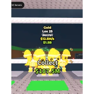 Gold Los 25 - 12.5m/sec