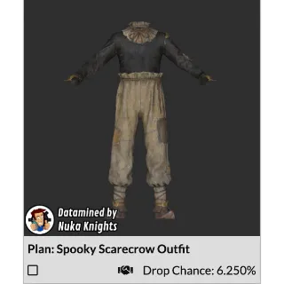 Plan: Spooky Scarecrow Outfit