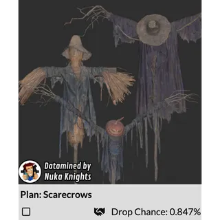 Plan: Scarecrows
