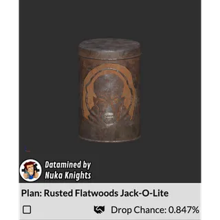 Plan: Rusted Flatwoods Jack-O-Lite