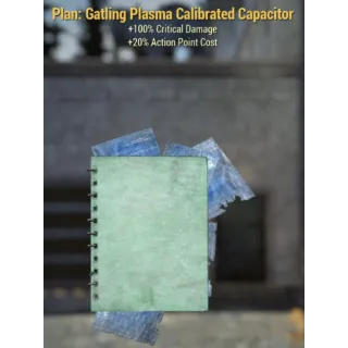 Gatling plasma calibrated capacitor