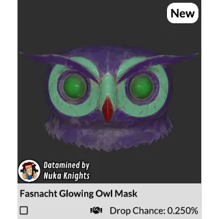 glowing owl