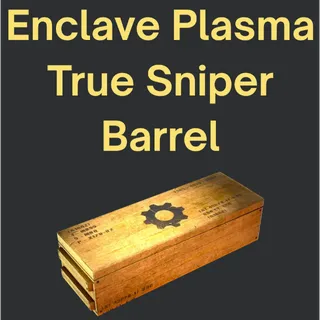 Mod: Enclave Plasma Gun True Sniper Barrel x2