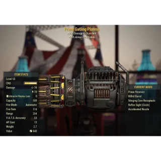 gatling plasma | prime receiver