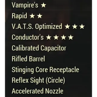 Gatling Plasma for infinite vats build