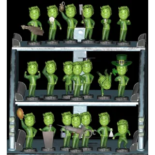 all 20 glowing bobbleheads