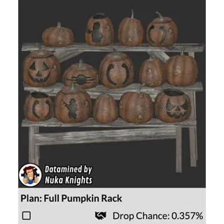 Plan: Full Pumpkin Rack