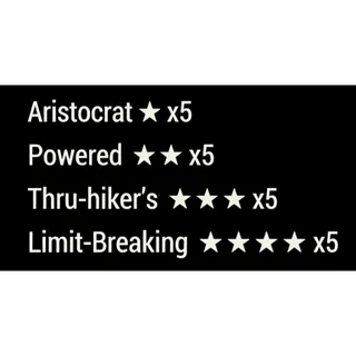 Aristocrat Powered ThruHiker LimitBreaking