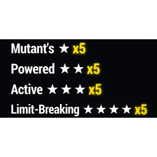 Mutant Powered Active Limit-Breaking